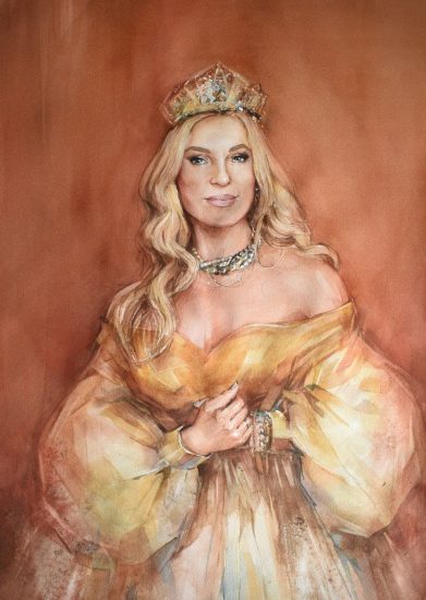 портрет королевы